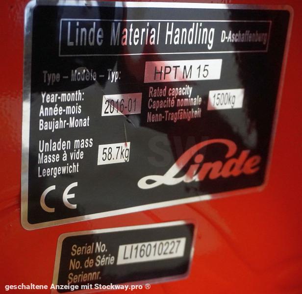 Photo Linde HPT M 15  image 3/3