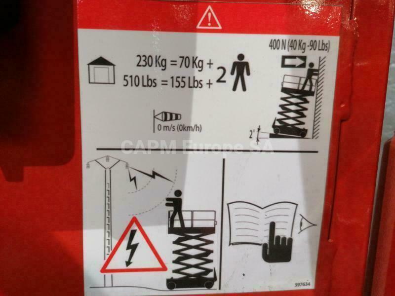 Aerial platform Hangcha 100XENS