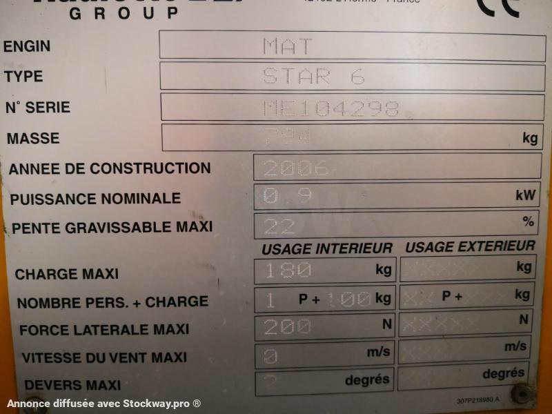 Photo Haulotte STAR6  image 11/12