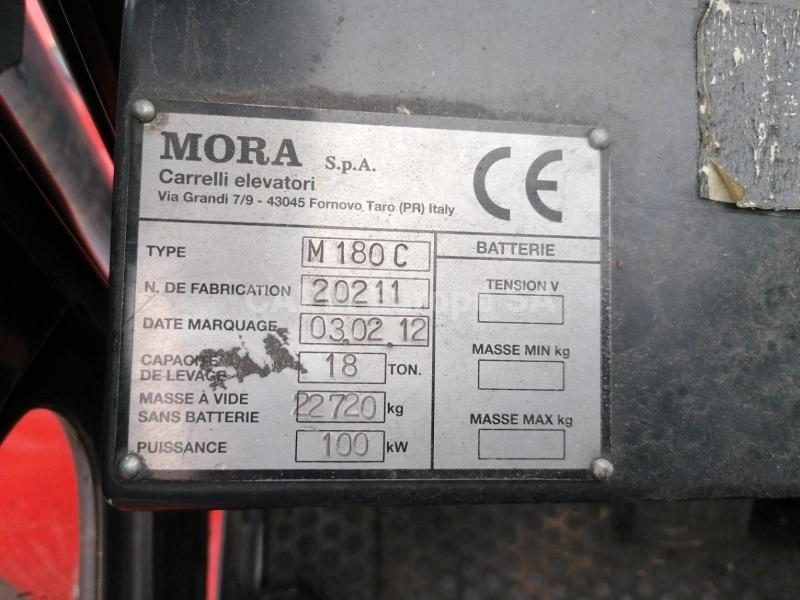 Chariot élévateur Mora M180C