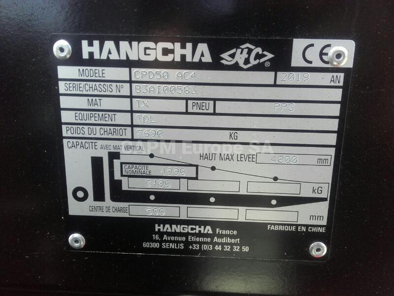 Heftruck Hangcha A4W50-E