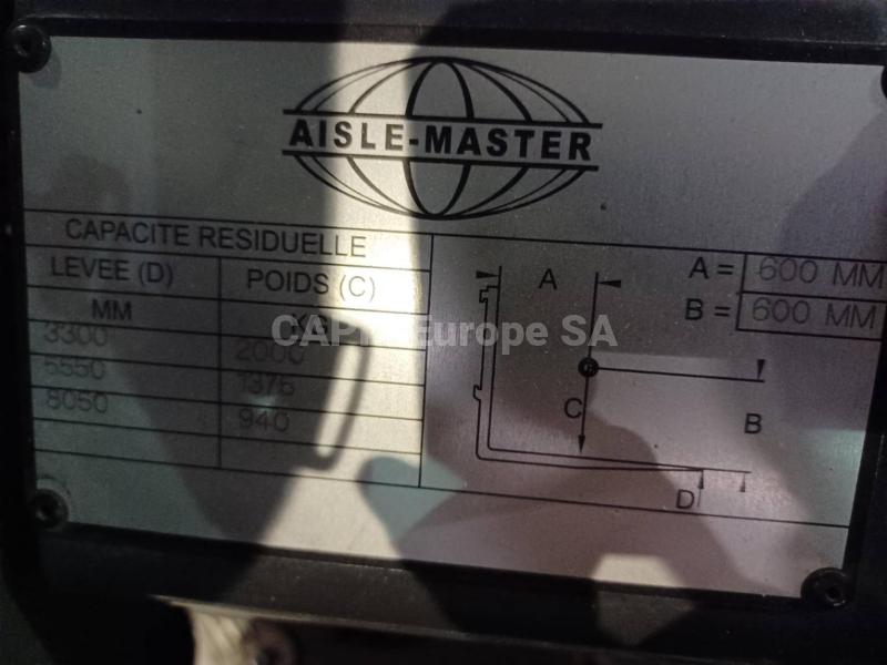Wózek widłowy Aisle Master 20whe