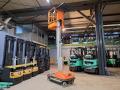 Piattaforma aerea JLG 10MSP