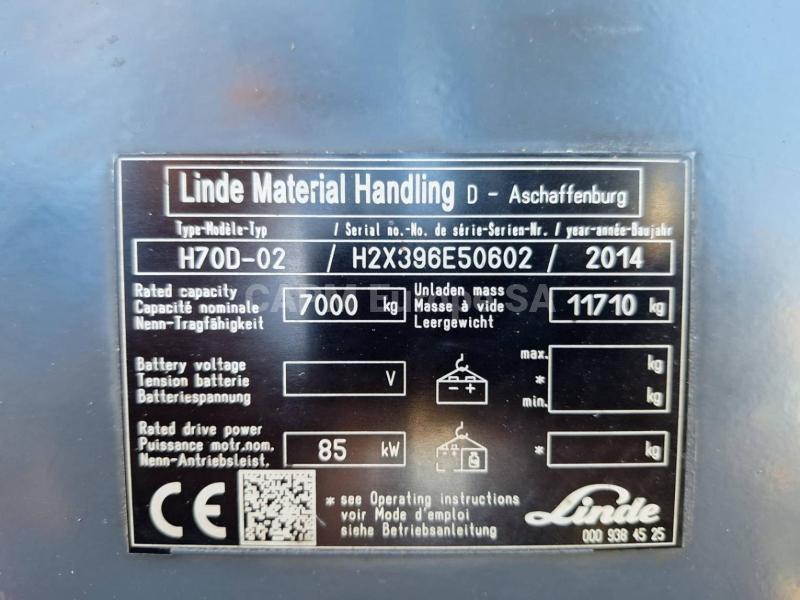 Forklift Linde H70 D