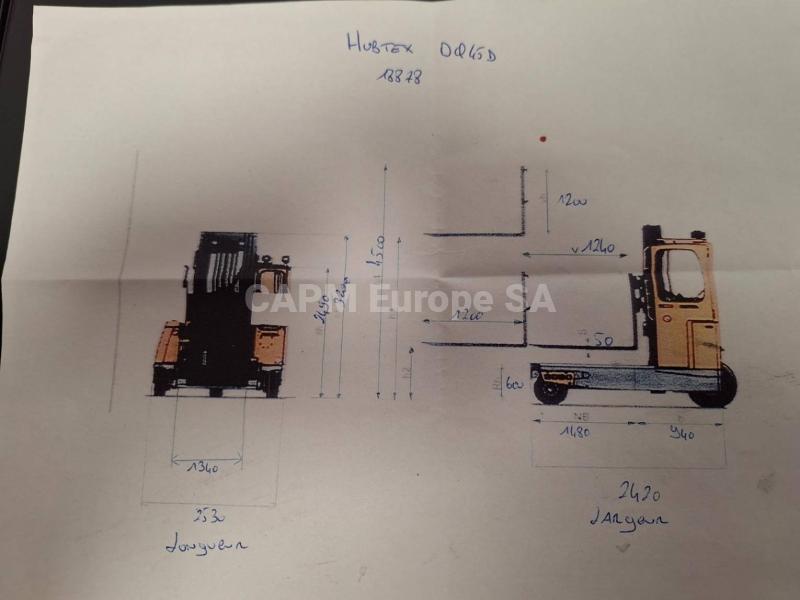 Carrello multidirezionale Hubtex DQ45D