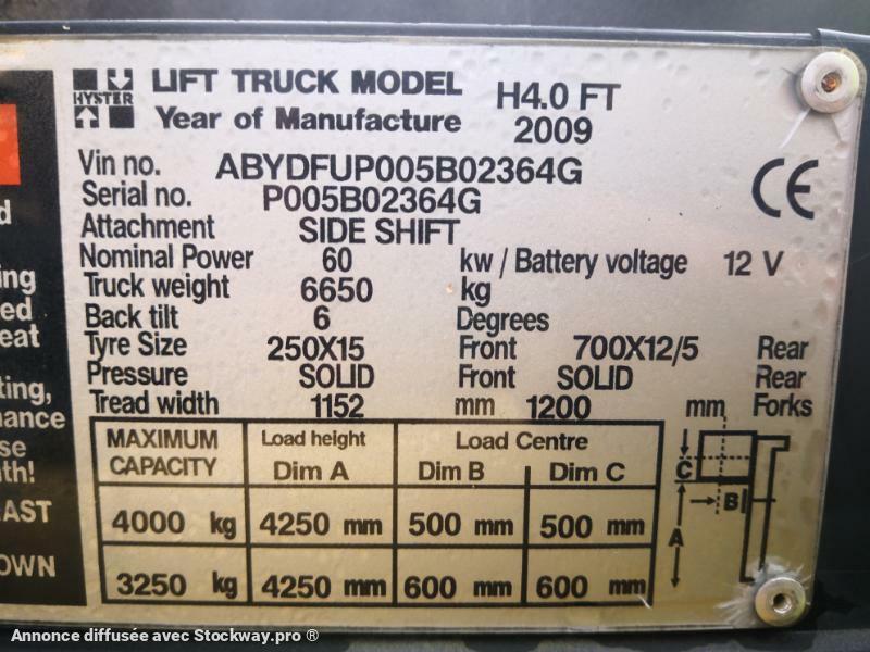 Photo Hyster H4.00FT5  image 4/6