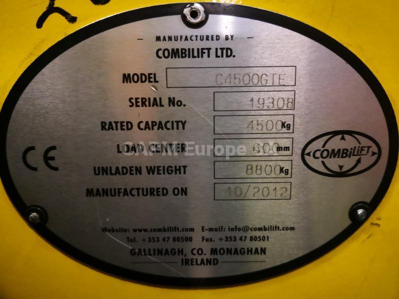 Carretilla de carga lateral Combilift C4500GTE