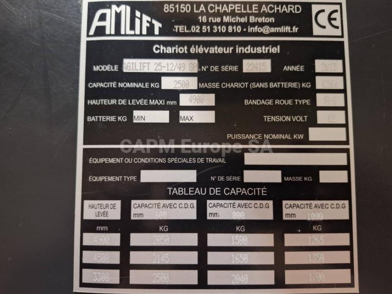 carretilla multidireccional Amlift AGILIFT 25-12-49