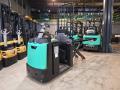 Carrello commissionatore Mitsubishi OPB20N2X fourches levée ergonomique 2400mm