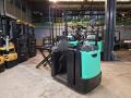 Carrello commissionatore Mitsubishi OPB20N2X fourches levée ergonomique 2400mm