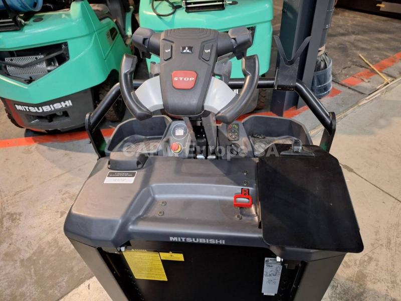 Carrello commissionatore Mitsubishi OPB20N2X fourches levée ergonomique 2400mm