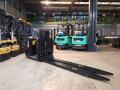 Carrello commissionatore Mitsubishi OPB20N2X fourches levée ergonomique 2400mm