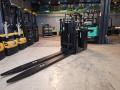Carrello commissionatore Mitsubishi OPB20N2X fourches levée ergonomique 2400mm