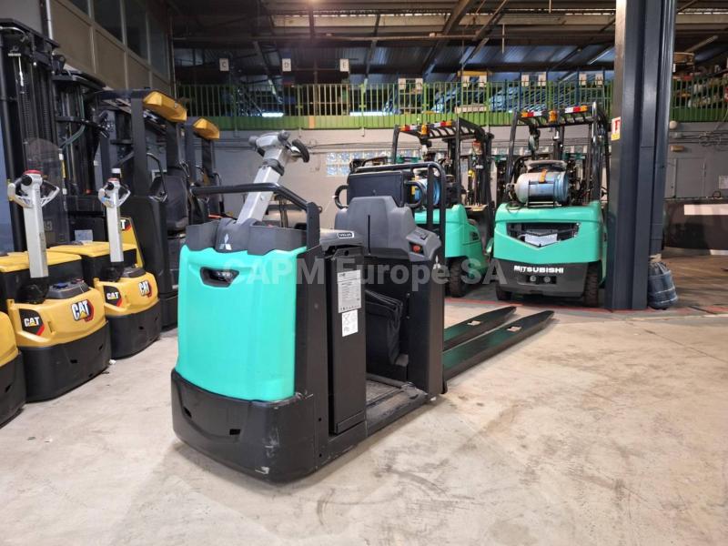 Carrello commissionatore Mitsubishi OPB20N2X fourches levée ergonomique 2400mm
