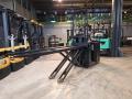 Carrello commissionatore Mitsubishi OPB20N2X fourches levée ergonomique 2400mm