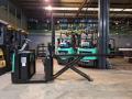 Carrello commissionatore Mitsubishi OPB20N2X fourches levée ergonomique 2400mm