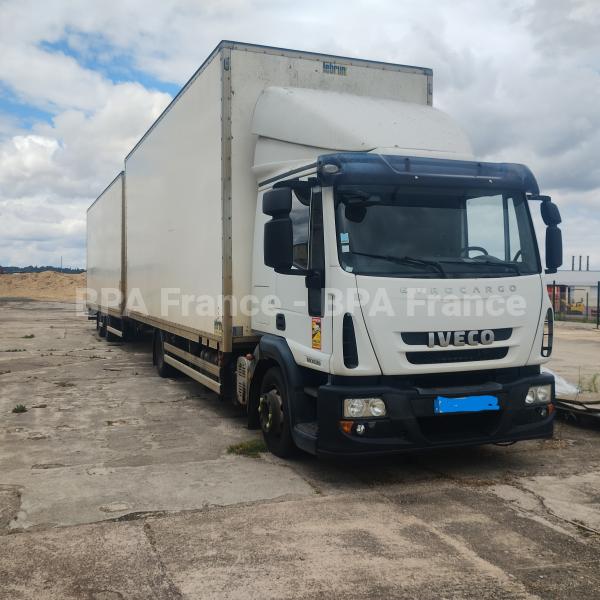 Camion Iveco STRALIS 120E 280 Fourgon Brasseur