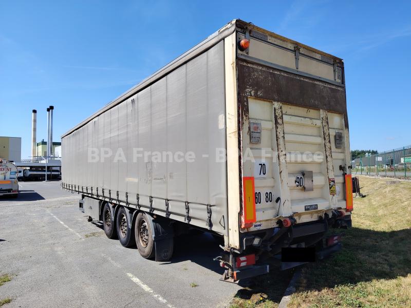 Semi-remorque Kaiser TAUTLINER S4303A Rideaux coulissants PLSC