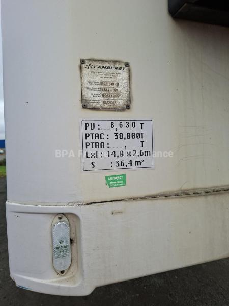 Poluprikolica Lamberet SR FRIGORIFIQUE Frižider Jedna temperatura