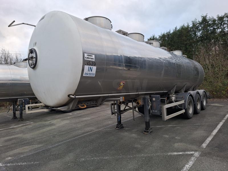Semi-trailer Magyar SR CITERNE TRANSPORT 30500 L Tank Food