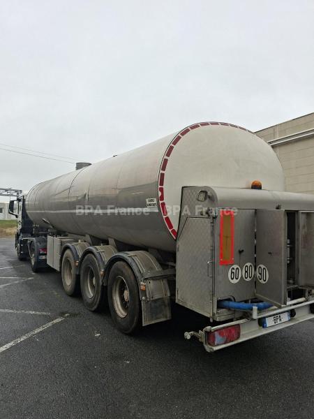 Semi-trailer Eta SR COLLECTE 29000 L Tank Food