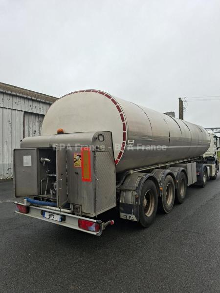 Semi-trailer Eta SR COLLECTE 29000 L Tank Food
