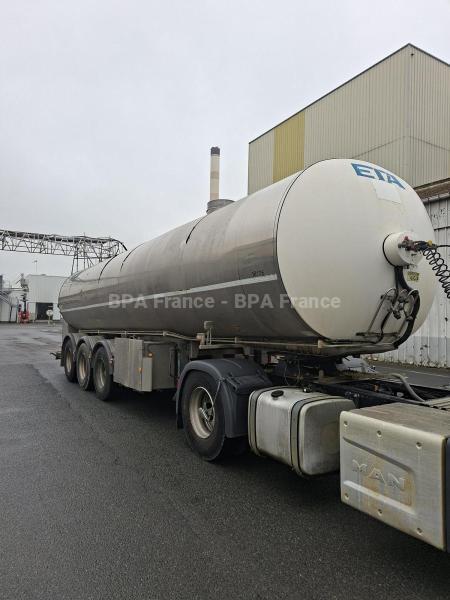 Semi-trailer Eta SR COLLECTE 29000 L Tank Food