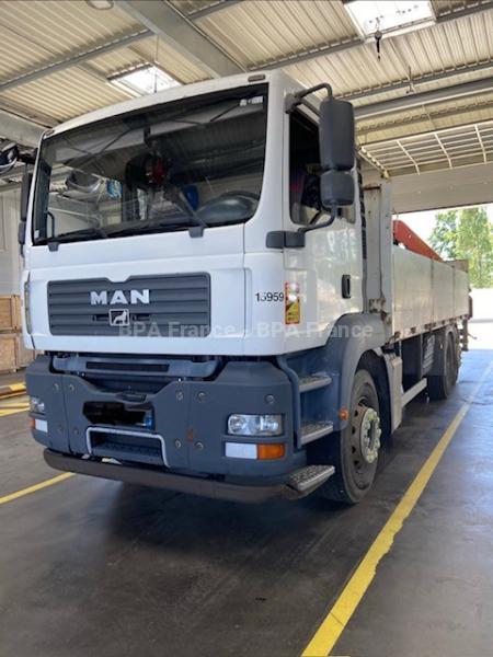 truck MAN TGA26 360CH Flatbed