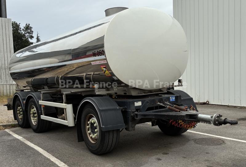 Remorque Eta REMORQUE COLLECTE 16500 L Citerne Alimentaire