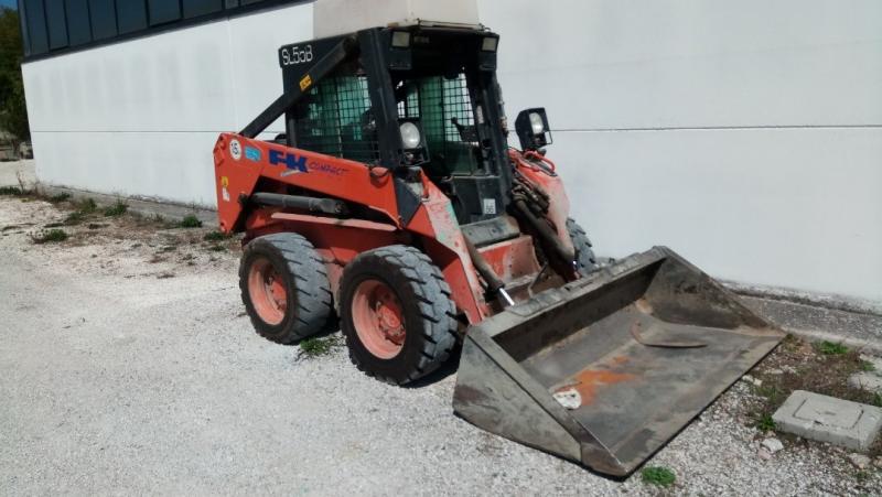 Pá carregadora Fiat Kobelco SL 55 BH