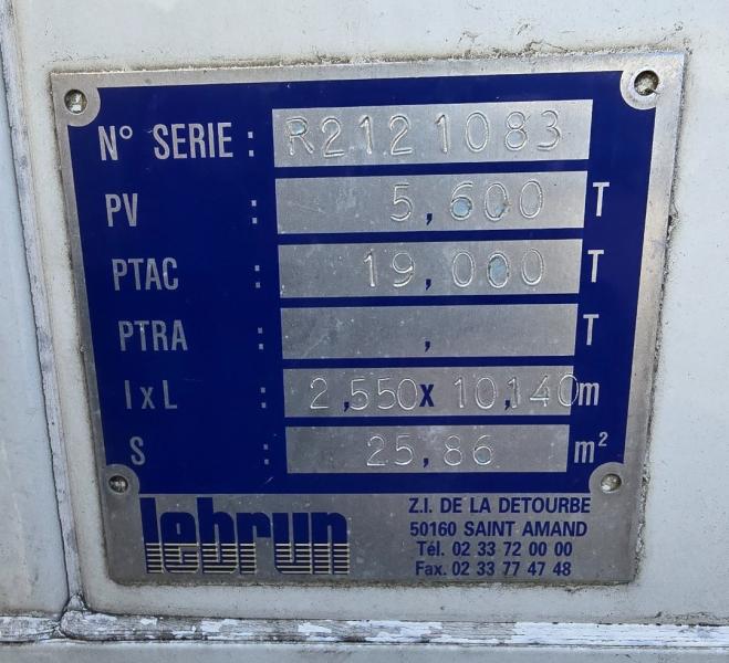 Remorque Lecitrailer