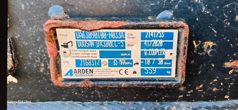 Pelle Doosan DX380 LC