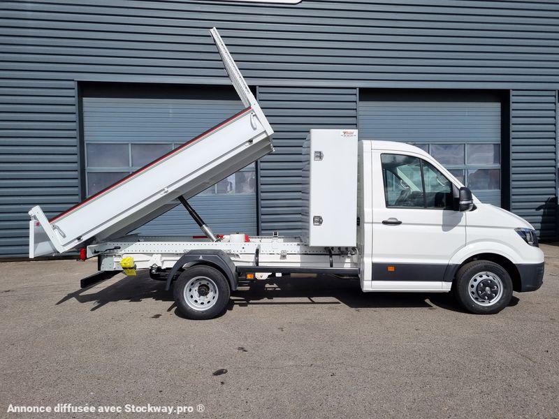 Photo Volkswagen CRAFTER BENNE COFFRE 163CV ROUES JUMELEES  image 3/22