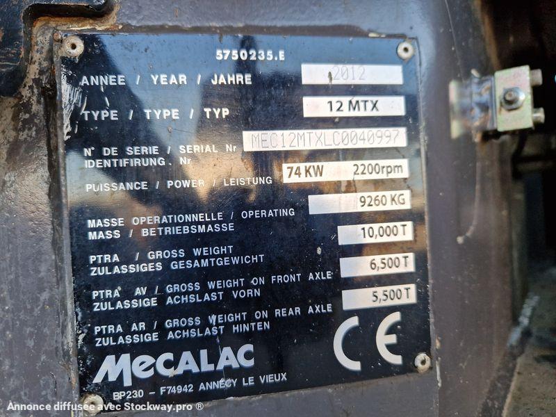 Photo Mecalac 12 MTX  image 11/22
