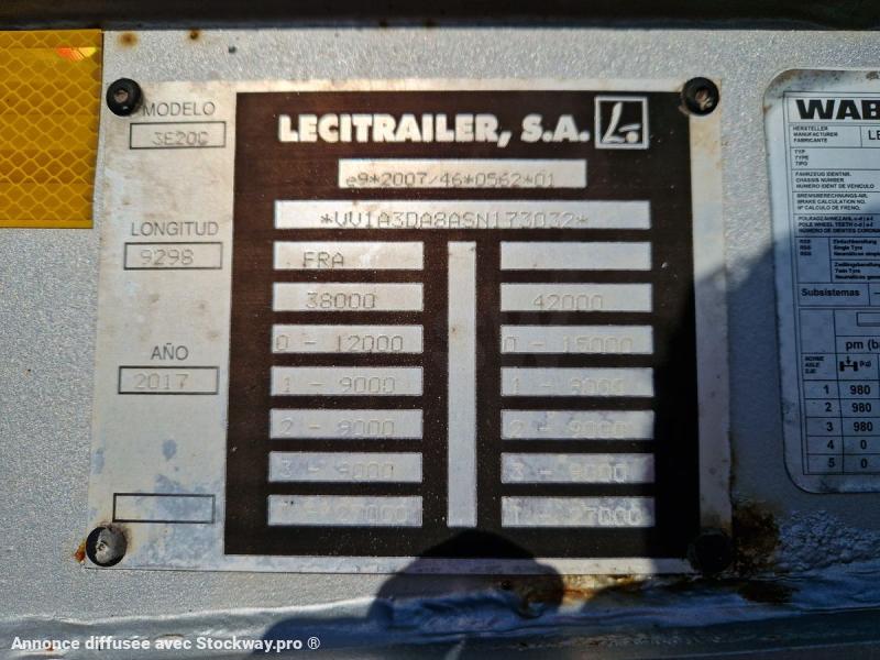 Photo Lecitrailer PORTE CONTENEURS MULTI POSITIONS  image 14/14