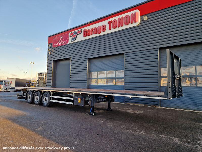 Lecitrailer PLATEAU TWISTLOCKS 