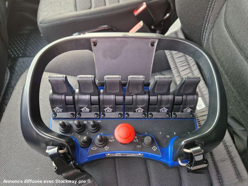 Photo Iveco Daily 35-160 BENNE + GRUE RADIOCOMMANDE + HYDRAULIQUE image 13/19