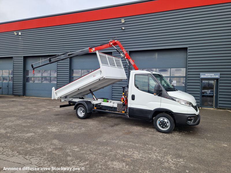 Iveco Daily 35-160 BENNE + GRUE RADIOCOMMANDE