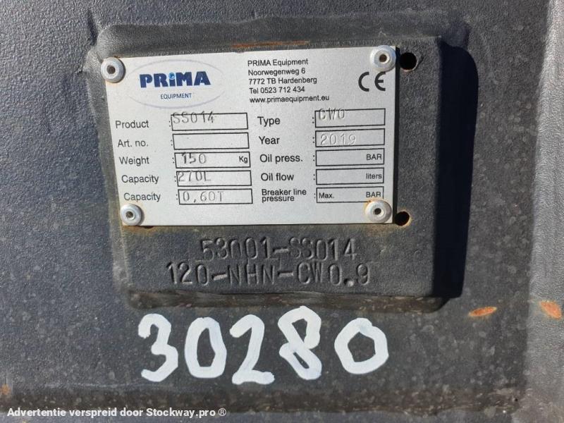 Photo nc Excavator ditch clean bucket 120cm, CW0.9  image 10/10