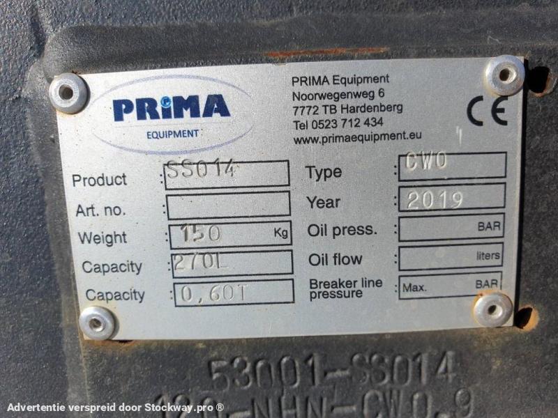 Photo nc Excavator ditch clean bucket 120cm, CW0.9  image 9/10