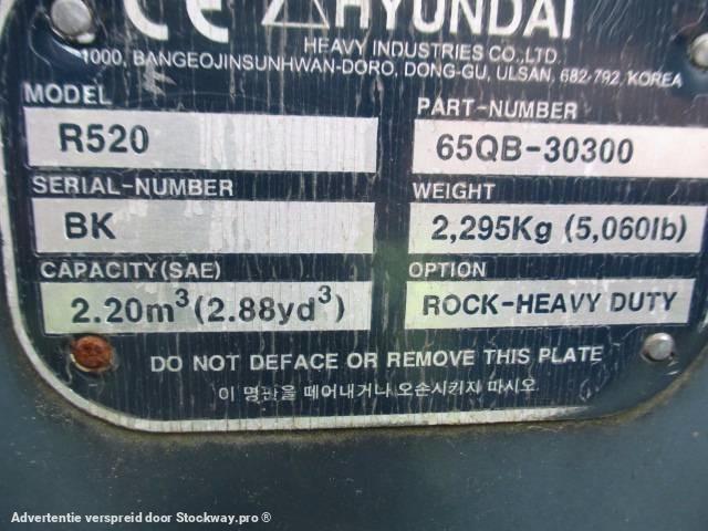 Photo Hyundai Digging Bucket - Robex 520  image 6/7