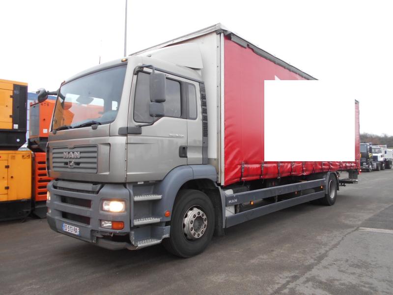 Camion MAN TGA 18.320 Rideaux coulissants PLSC (tautliner)