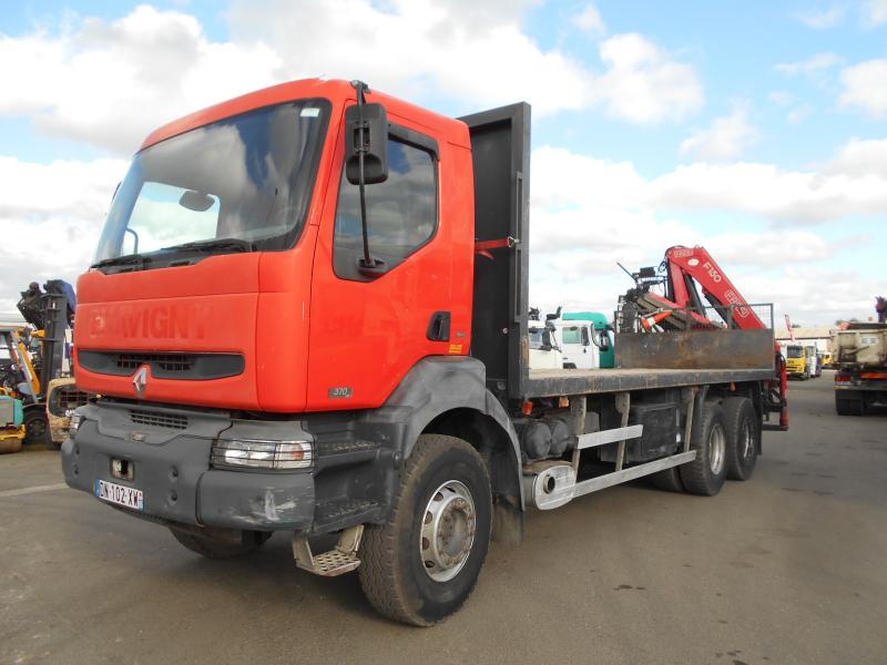 Camion Renault Kerax 370 Benne Bi-benne