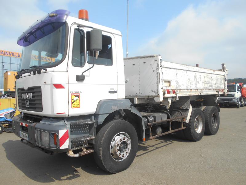 Camion MAN FE 310 A Benne Bi-benne