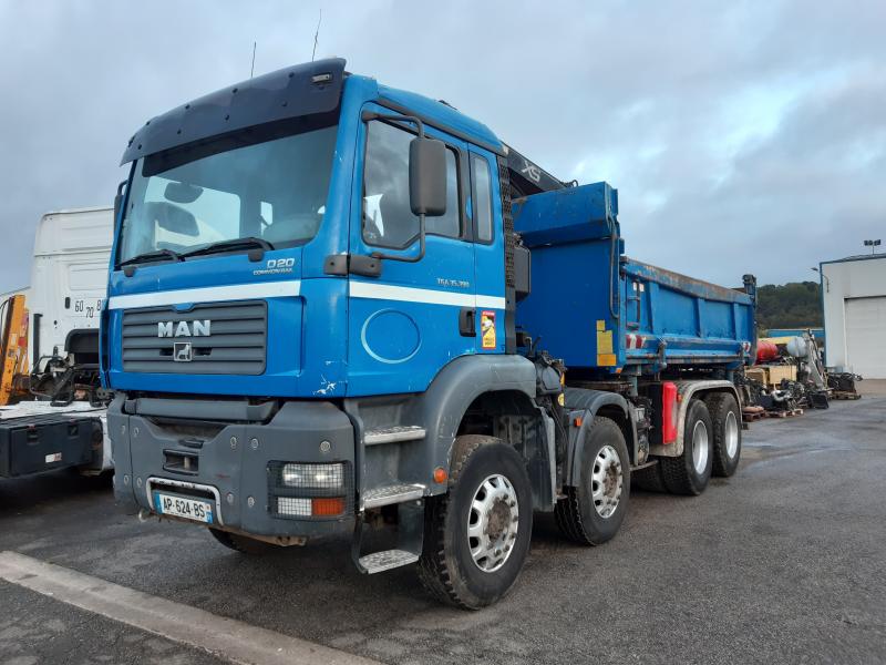 Camion MAN TGA 35.390 Benne Bi-benne