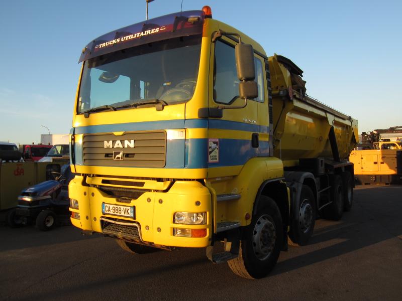 Camion MAN TGA 35.400 Benne Benne TP