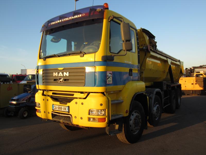 Camion MAN TGA 35.400 Benne Benne TP