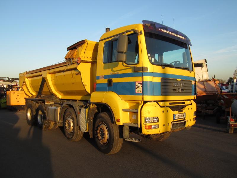 Camion MAN TGA 35.400 Benne Benne TP