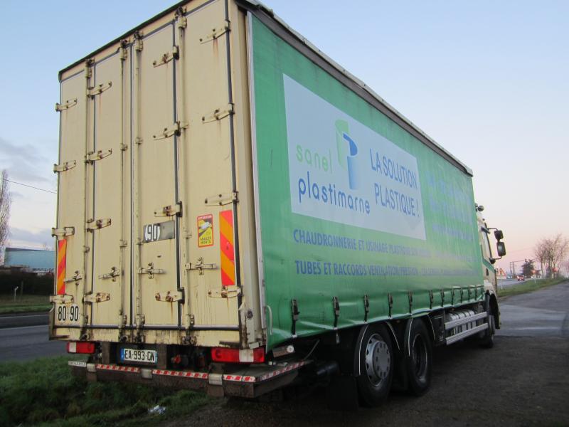 Camion Renault Premium 370 DXI Rideaux coulissants PLSC (tautliner)