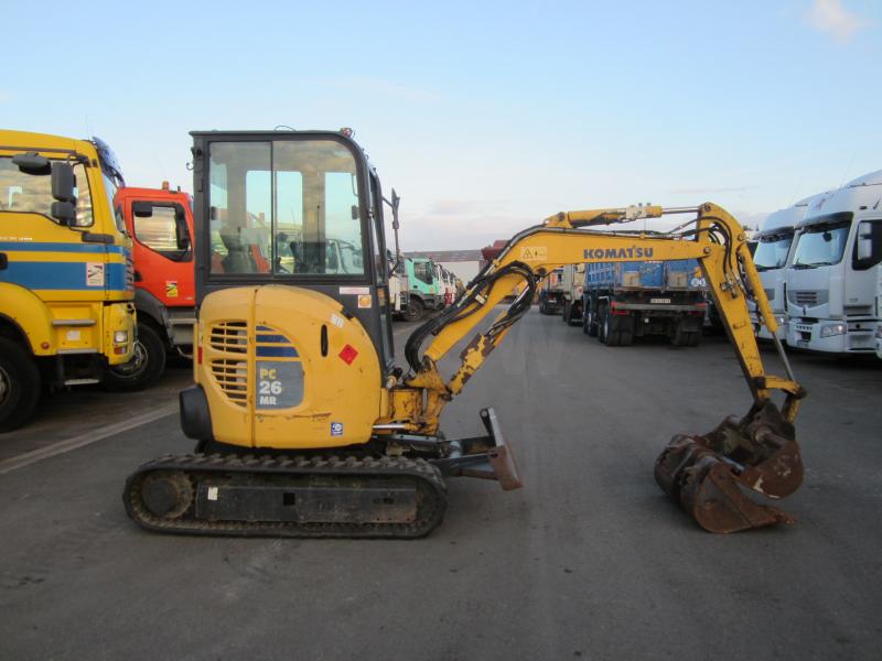 Pelle Komatsu PC26MR-3 Mini-pelle